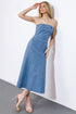 youre-thriving-denim-midi-dress Flying Tomato-Sophia's Style-3